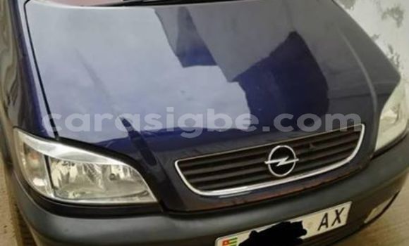 Acheter Occasion Voiture Opel Zafira Bleu à Lomé, Togo