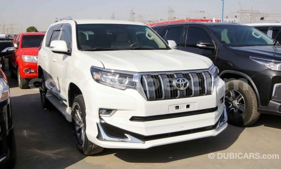 Buy Import Toyota Prado White Car in Import - Dubai in Togo
