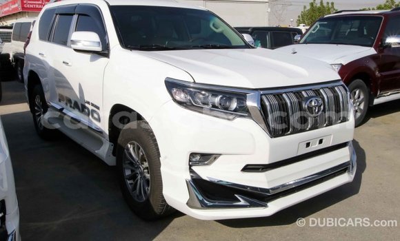 Buy Import Toyota Prado White Car in Import - Dubai in Togo