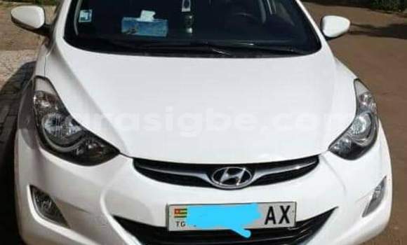 Buy Import Hyundai Avante White Car in Lome in Togo Buy Import Hyundai Avante White Car in Lome in Togo