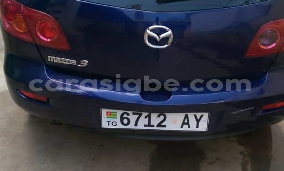 Acheter Occasion Voiture Mazda 3 Bleu à Lomé, Togo Acheter Occasion Voiture Mazda 3 Bleu à Lomé, Togo
