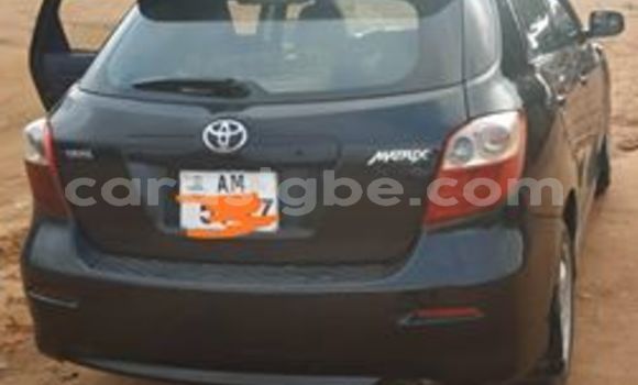 Buy Used Toyota Matrix Black Car in Lome in Togo Buy Used Toyota Matrix Black Car in Lome in Togo