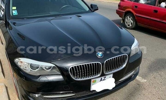 Buy Import BMW 5–Series Black Car in Lome in Togo Buy Import BMW 5–Series Black Car in Lome in Togo