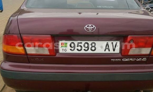 Acheter Occasion Voiture Toyota Carina Rouge à Adawlato, Togo Acheter Occasion Voiture Toyota Carina Rouge à Adawlato, Togo