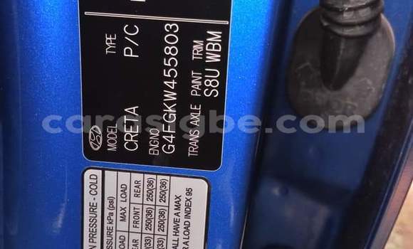 Acheter Occasion Voiture Hyundai Creta Bleu à Lomé, Togo Acheter Occasion Voiture Hyundai Creta Bleu à Lomé, Togo
