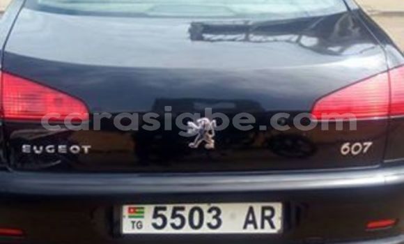 Acheter Occasion Voiture Peugeot 607 Noir à Adawlato, Togo