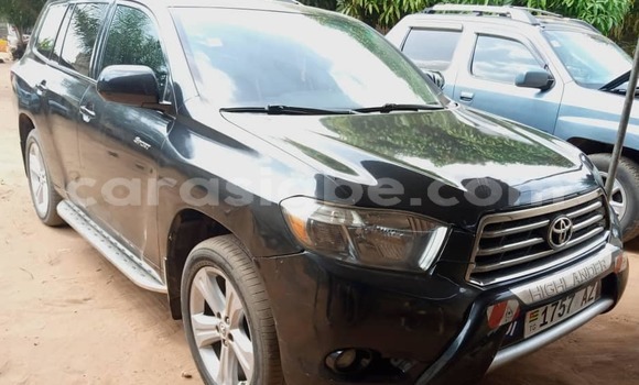 Buy Used Toyota Highlander Black Car in Lome in Togo Buy Used Toyota Highlander Black Car in Lome in Togo