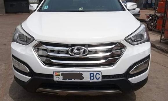 Buy Used Hyundai Santa Fe White Car in Lome in Togo Buy Used Hyundai Santa Fe White Car in Lome in Togo
