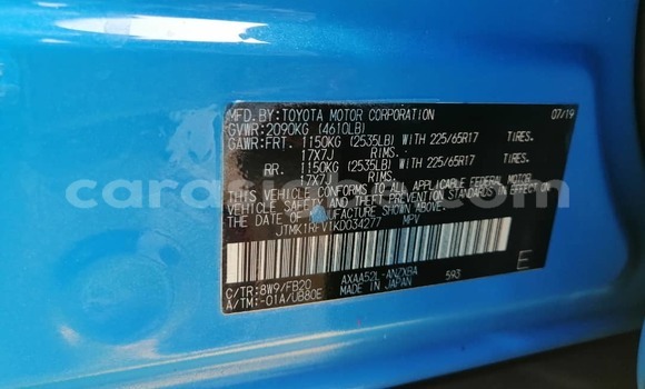 Acheter Occasion Voiture Toyota RAV4 Bleu à Lomé, Togo Acheter Occasion Voiture Toyota RAV4 Bleu à Lomé, Togo