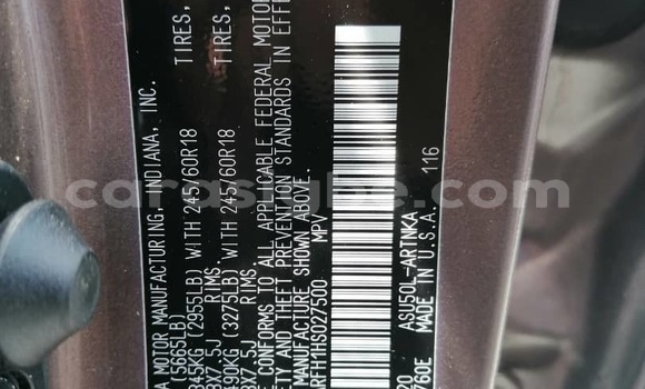 Acheter Occasion Voiture Toyota Highlander Autre à Lomé, Togo Acheter Occasion Voiture Toyota Highlander Autre à Lomé, Togo