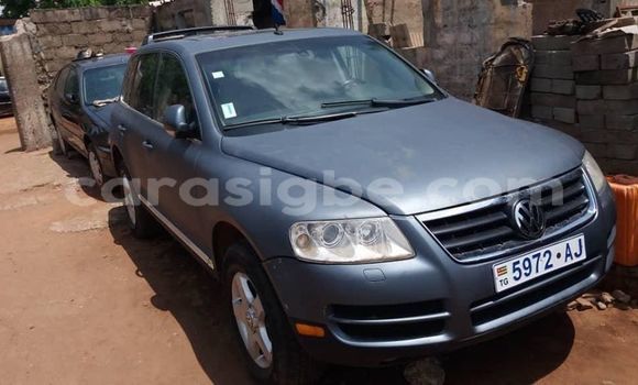 Acheter Occasion Voiture Volkswagen Touareg Bleu à Lomé, Togo