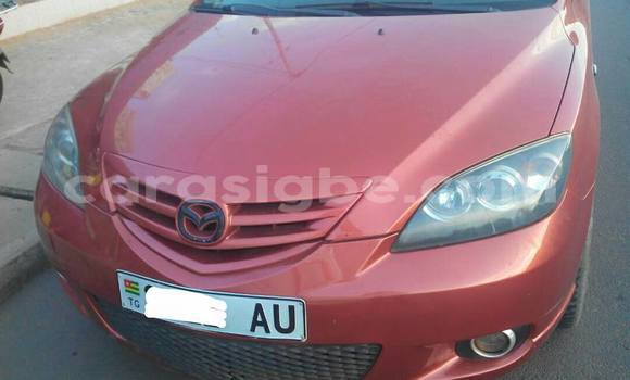 Acheter Occasion Voiture Mazda Mazda 3 Rouge à Adawlato au Togo Acheter Occasion Voiture Mazda Mazda 3 Rouge à Adawlato au Togo