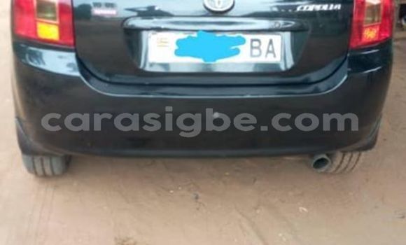 Acheter Occasion Voiture Toyota Corolla Noir à Lomé, Togo Acheter Occasion Voiture Toyota Corolla Noir à Lomé, Togo