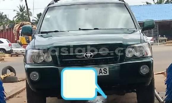 Buy Used Toyota Highlander Green Car in Adawlato in Togo Buy Used Toyota Highlander Green Car in Adawlato in Togo