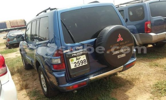 Buy Used Mitsubishi Pajero Blue Car in Adawlato in Togo Buy Used Mitsubishi Pajero Blue Car in Adawlato in Togo