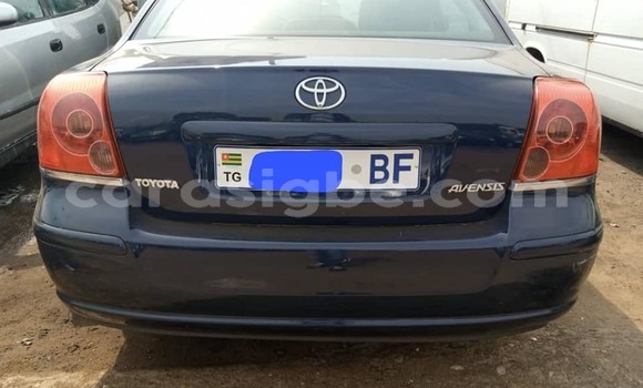Buy Used Toyota Avensis Blue Car in Adawlato in Togo Buy Used Toyota Avensis Blue Car in Adawlato in Togo