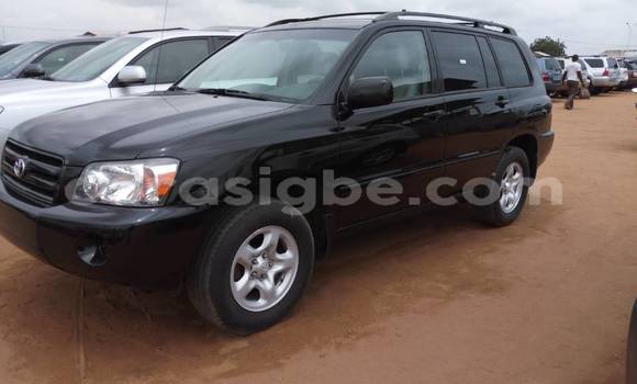 Buy Used Toyota Highlander Black Car in Lome in Togo Buy Used Toyota Highlander Black Car in Lome in Togo