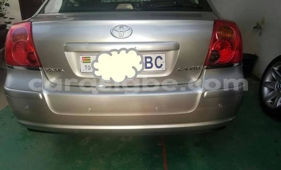 Buy Used Toyota Avensis Silver Car in Lome in Togo Buy Used Toyota Avensis Silver Car in Lome in Togo