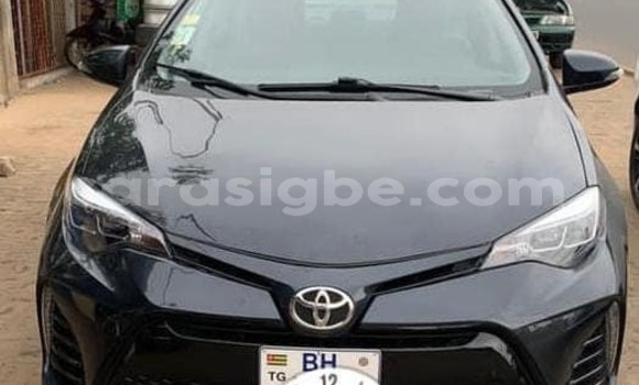 Acheter Occasion Voiture Toyota Corolla Noir à Lomé, Togo Acheter Occasion Voiture Toyota Corolla Noir à Lomé, Togo