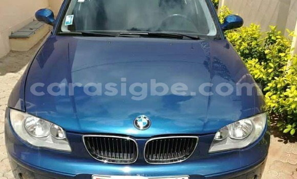 Buy Used BMW 1–Serie Blue Car in Lome in Togo Buy Used BMW 1–Serie Blue Car in Lome in Togo