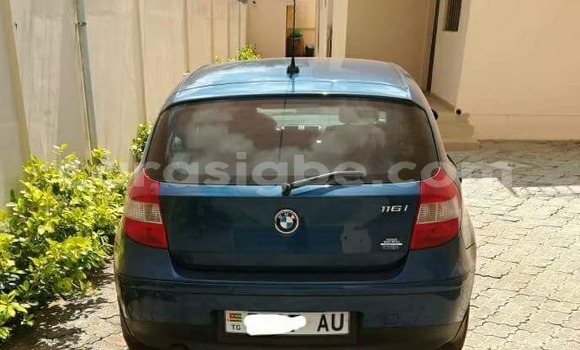 Buy Used BMW 1–Serie Blue Car in Lome in Togo Buy Used BMW 1–Serie Blue Car in Lome in Togo