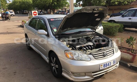 Acheter Occasion Voiture Toyota Corolla Gris à Lomé, Togo Acheter Occasion Voiture Toyota Corolla Gris à Lomé, Togo
