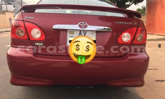 Acheter Occasion Voiture Toyota Corolla Rouge à Lomé, Togo Acheter Occasion Voiture Toyota Corolla Rouge à Lomé, Togo