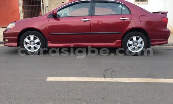 Acheter Occasion Voiture Toyota Corolla Rouge à Lomé, Togo Acheter Occasion Voiture Toyota Corolla Rouge à Lomé, Togo
