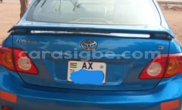 Acheter Occasion Voiture Toyota Corolla Bleu à Lomé, Togo Acheter Occasion Voiture Toyota Corolla Bleu à Lomé, Togo