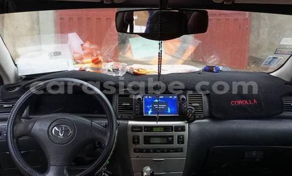 Acheter Occasion Voiture Toyota Corolla Noir à Lomé, Togo Acheter Occasion Voiture Toyota Corolla Noir à Lomé, Togo