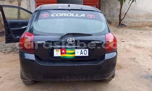Acheter Occasion Voiture Toyota Corolla Noir à Lomé, Togo Acheter Occasion Voiture Toyota Corolla Noir à Lomé, Togo