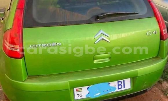 Acheter Occasion Voiture Citroen C4 Vert à Lomé, Togo Acheter Occasion Voiture Citroen C4 Vert à Lomé, Togo