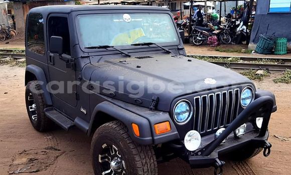 Acheter Occasion Voiture Jeep Wrangler Noir à Lomé, Togo