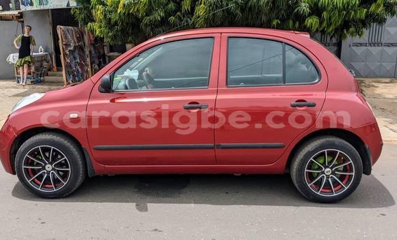 Buy Used Nissan Micra Red Car in Lome in Togo Buy Used Nissan Micra Red Car in Lome in Togo