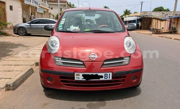Buy Used Nissan Micra Red Car in Lome in Togo Buy Used Nissan Micra Red Car in Lome in Togo