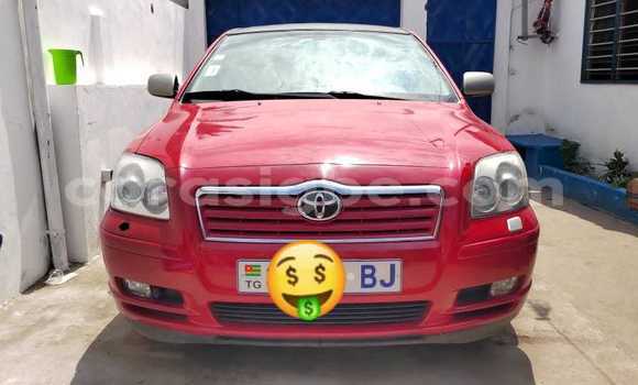 Buy Used Toyota Avensis Red Car in Lome in Togo Buy Used Toyota Avensis Red Car in Lome in Togo