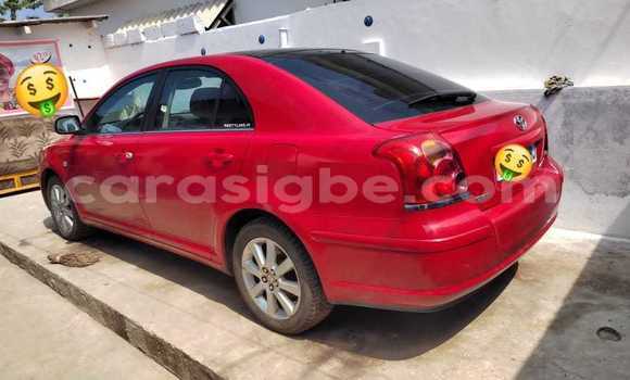 Buy Used Toyota Avensis Red Car in Lome in Togo Buy Used Toyota Avensis Red Car in Lome in Togo