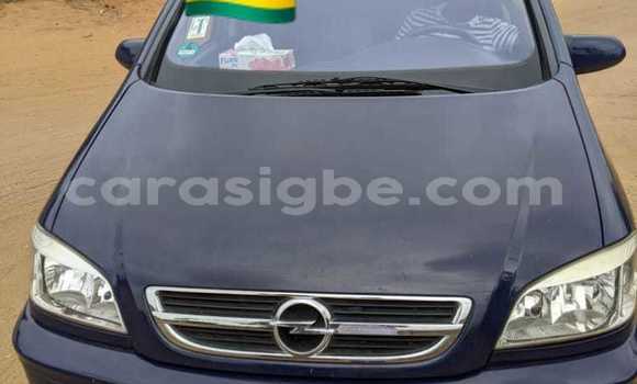 Acheter Occasion Voiture Opel Zafira Bleu à Lomé, Togo