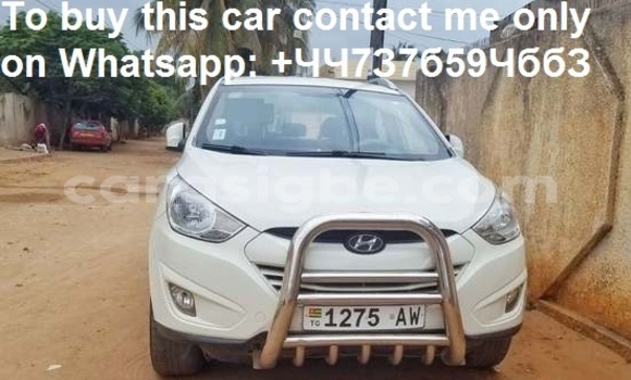 Buy Used Hyundai ix35 White Car in Lome in Togo Buy Used Hyundai ix35 White Car in Lome in Togo