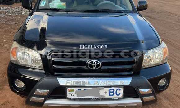 Buy Used Toyota Highlander Black Car in Lome in Togo Buy Used Toyota Highlander Black Car in Lome in Togo