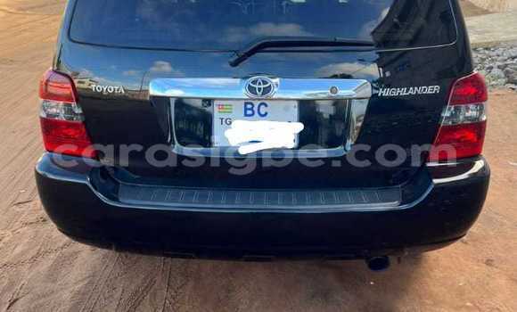 Buy Used Toyota Highlander Black Car in Lome in Togo Buy Used Toyota Highlander Black Car in Lome in Togo