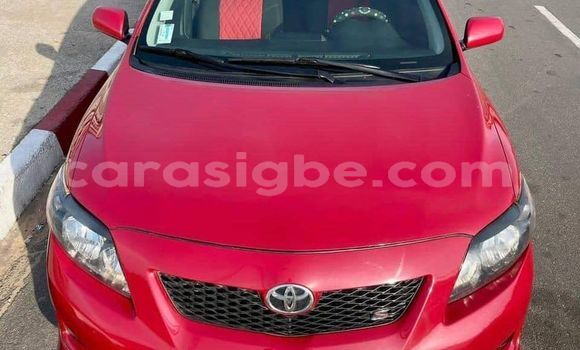 Acheter Occasion Voiture Toyota Corolla Rouge à Lomé, Togo Acheter Occasion Voiture Toyota Corolla Rouge à Lomé, Togo
