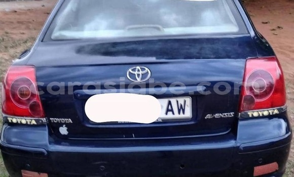 Buy Used Toyota Avensis Blue Car in Lome in Togo Buy Used Toyota Avensis Blue Car in Lome in Togo