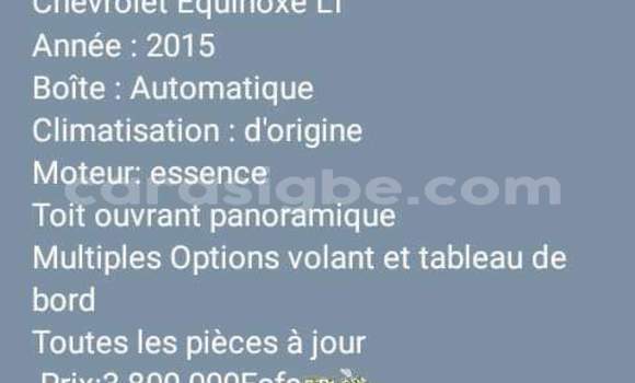 Acheter Occasion Voiture Chevrolet Equinox Rouge à Lomé, Togo Acheter Occasion Voiture Chevrolet Equinox Rouge à Lomé, Togo