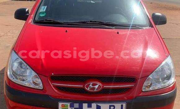 Acheter Occasion Voiture Hyundai Getz Rouge à Lomé, Togo Acheter Occasion Voiture Hyundai Getz Rouge à Lomé, Togo