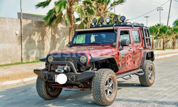 Acheter Occasion Voiture Jeep Wrangler Rouge à Lomé, Togo