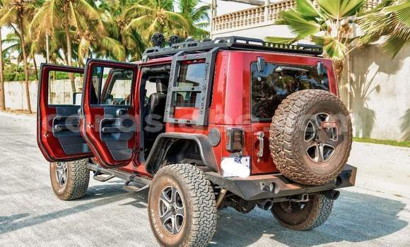 Acheter Occasion Voiture Jeep Wrangler Rouge à Lomé, Togo Acheter Occasion Voiture Jeep Wrangler Rouge à Lomé, Togo