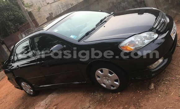 Buy Used Toyota Corolla Black Car in Lome in Togo Buy Used Toyota Corolla Black Car in Lome in Togo