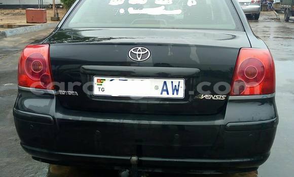 Buy Used Toyota Avensis Black Car in Lome in Togo Buy Used Toyota Avensis Black Car in Lome in Togo