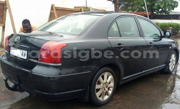 Buy Used Toyota Avensis Black Car in Lome in Togo Buy Used Toyota Avensis Black Car in Lome in Togo